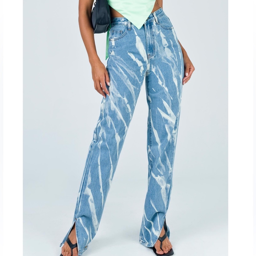 Lioness alabama jeans tie dye denim